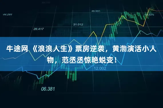 牛途网 《浪浪人生》票房逆袭，黄渤演活小人物，范丞丞惊艳蜕变！